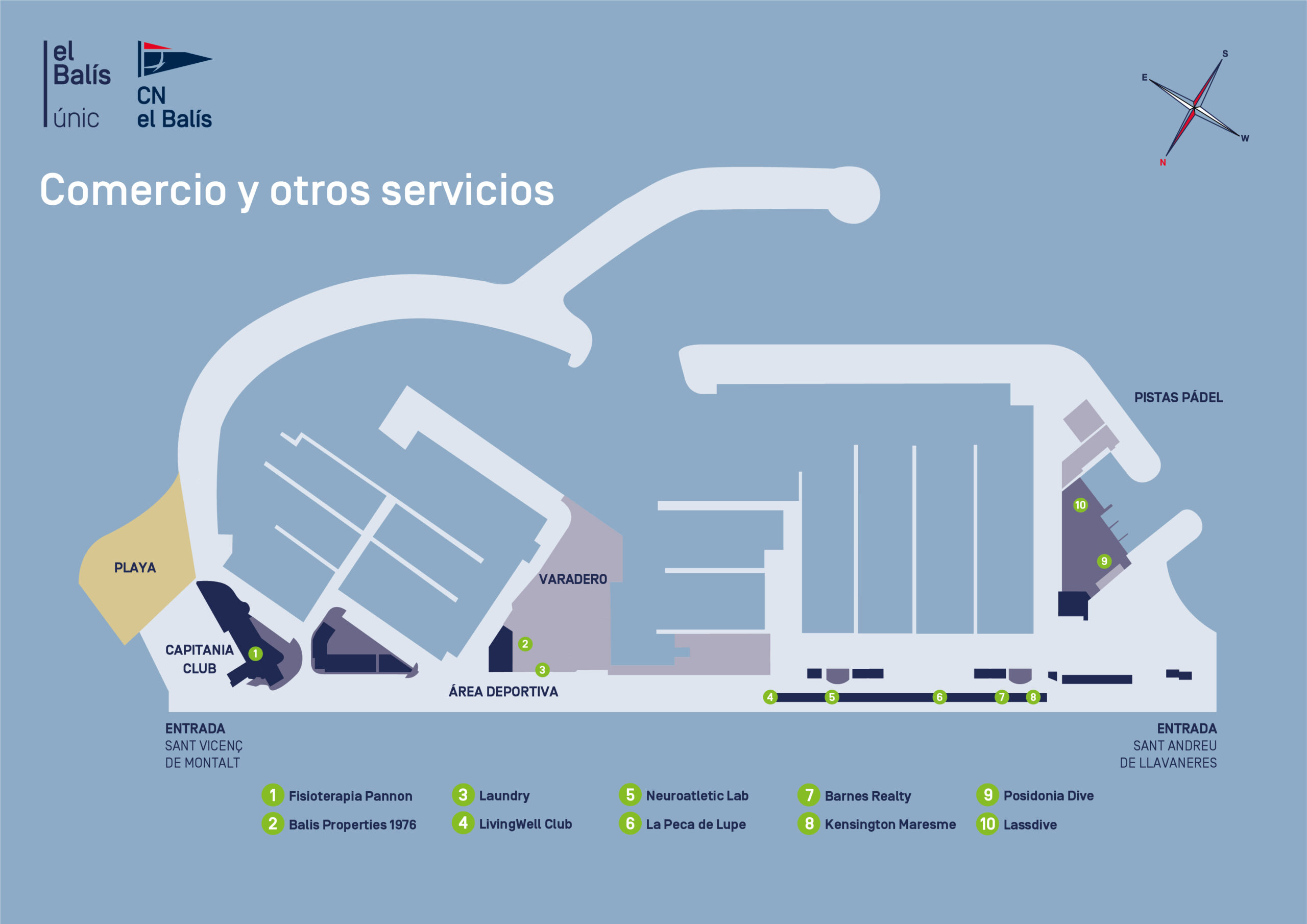 Mapa Comercios ES